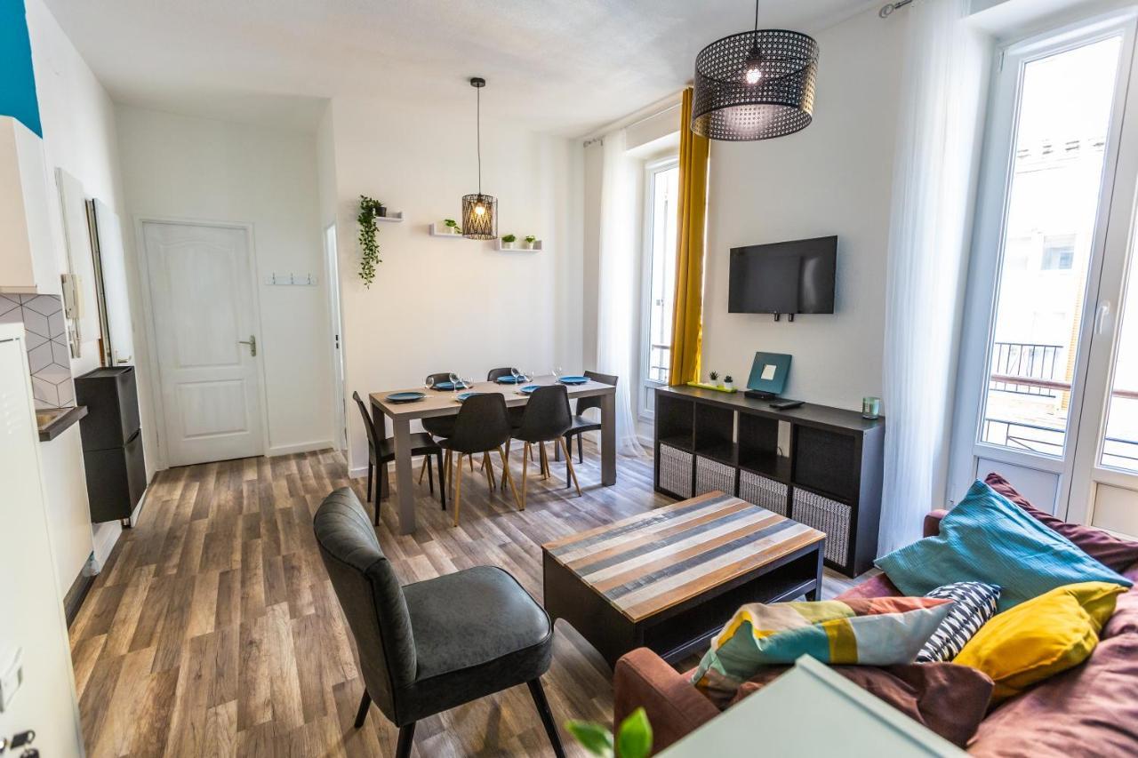 Appartement Bleu Caraibes T4 Proche Gare Et Vieux Port Marseille Eksteriør billede